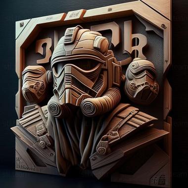 3D model Star Wars 1313 game (STL)